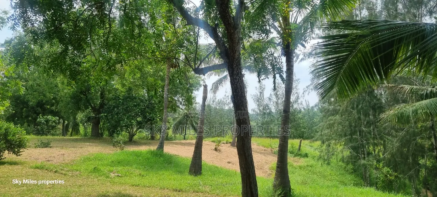 Beachfront 10 Acre Plot for Sale in Mtwapa - Aloo Drive in Mtwapa