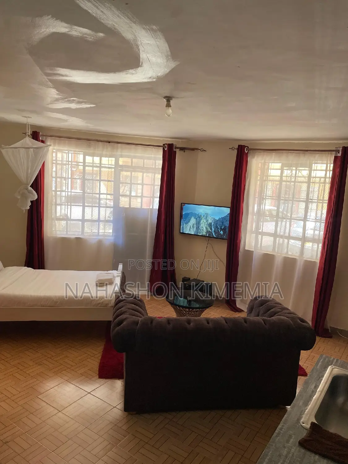 Red Studio Accommodation in Roysambu, Nairobi - Airbnb in Roysambu