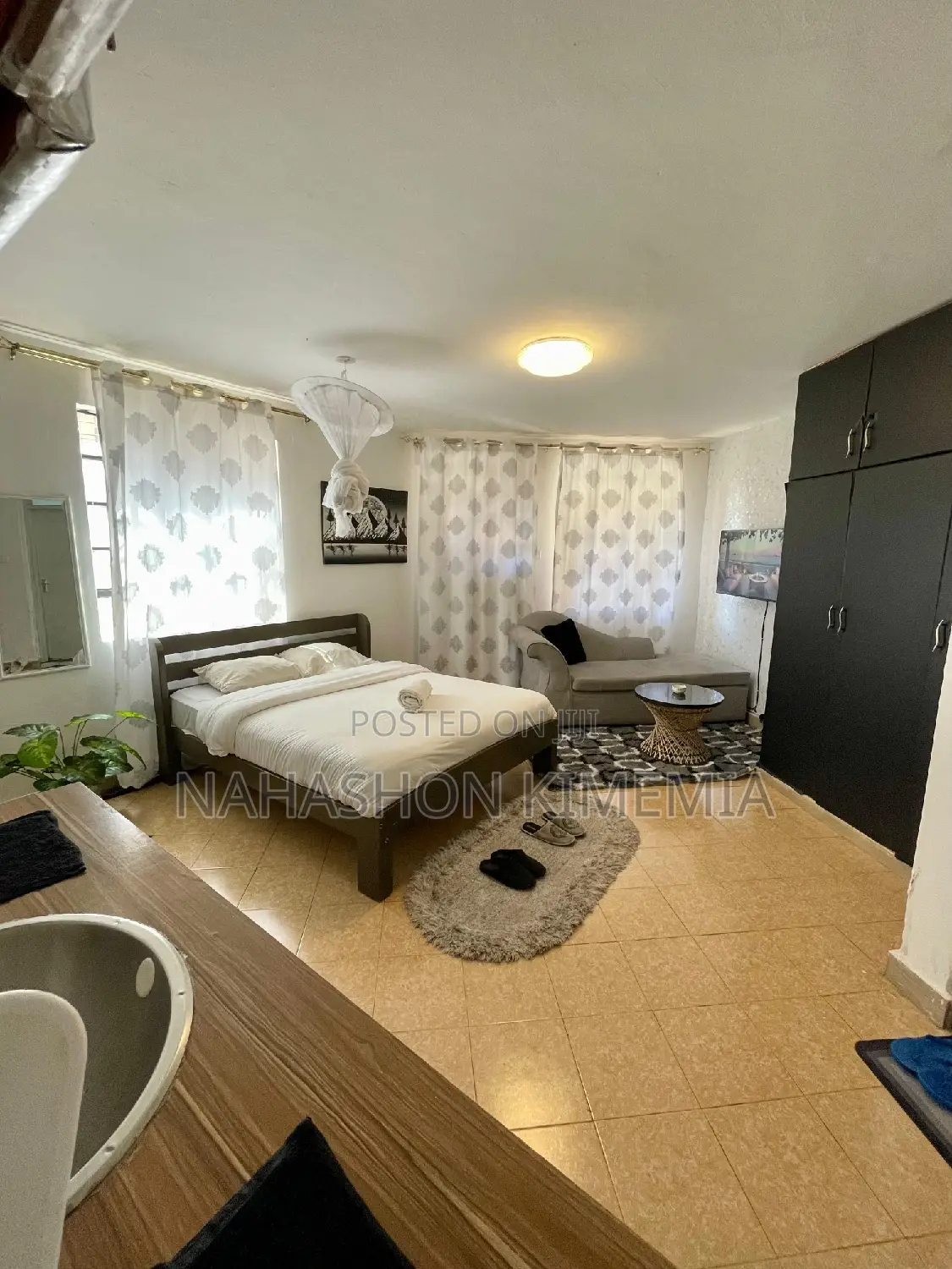 Stylish Airbnb Studio at TRM Drive, Roysambu along Thika Road in Roysambu