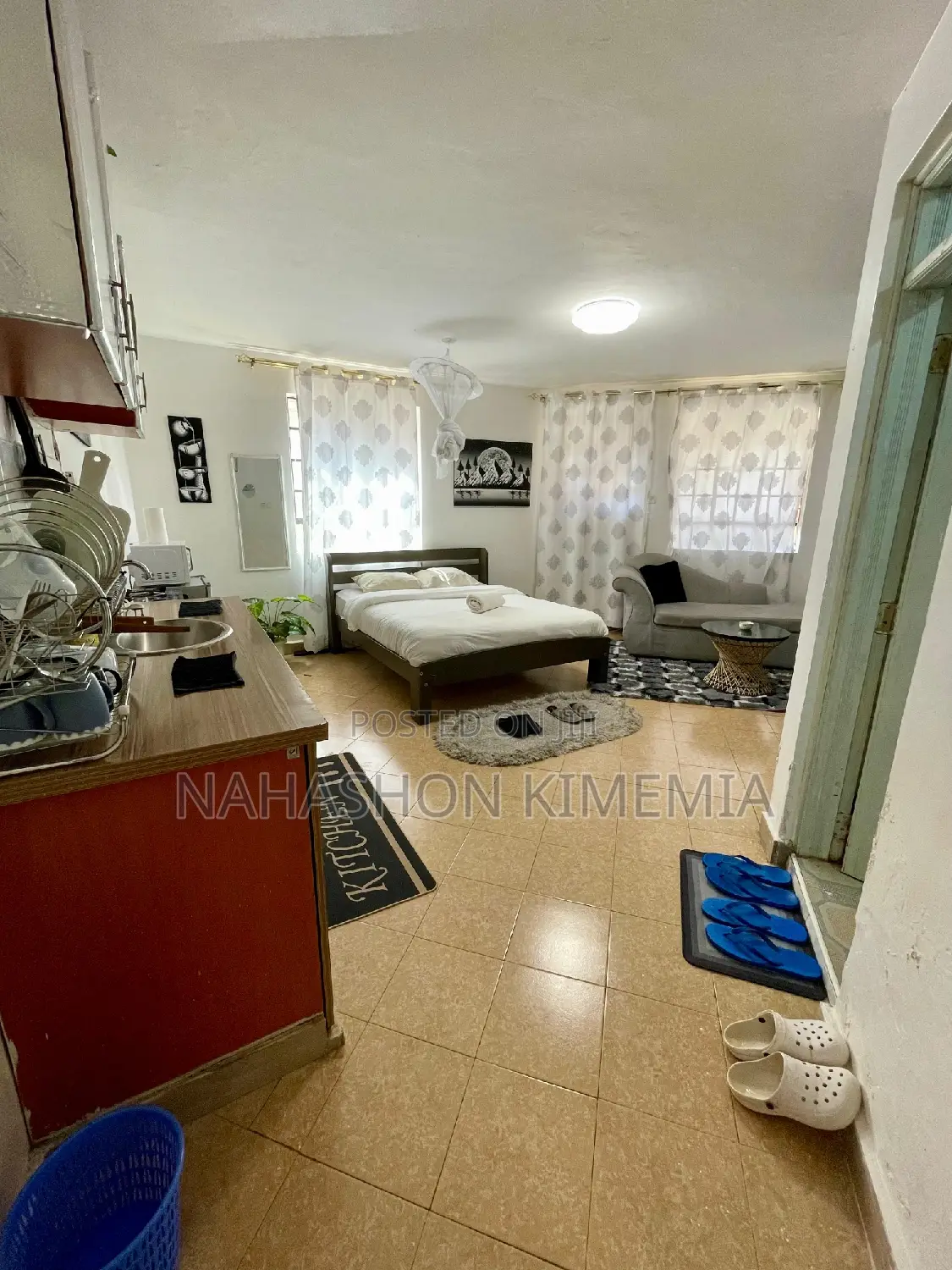 Stylish Airbnb Studio at TRM Drive, Roysambu along Thika Road in Roysambu