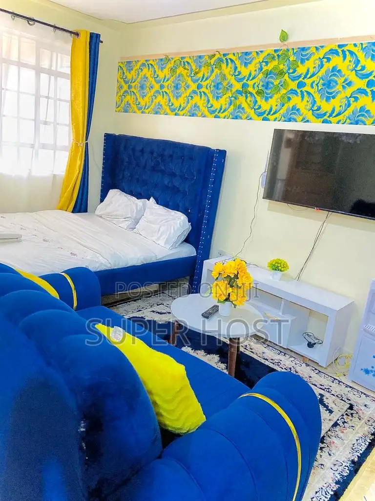 Stylish Studio Apartment in South B Sanasana near Shalom Garden in South B