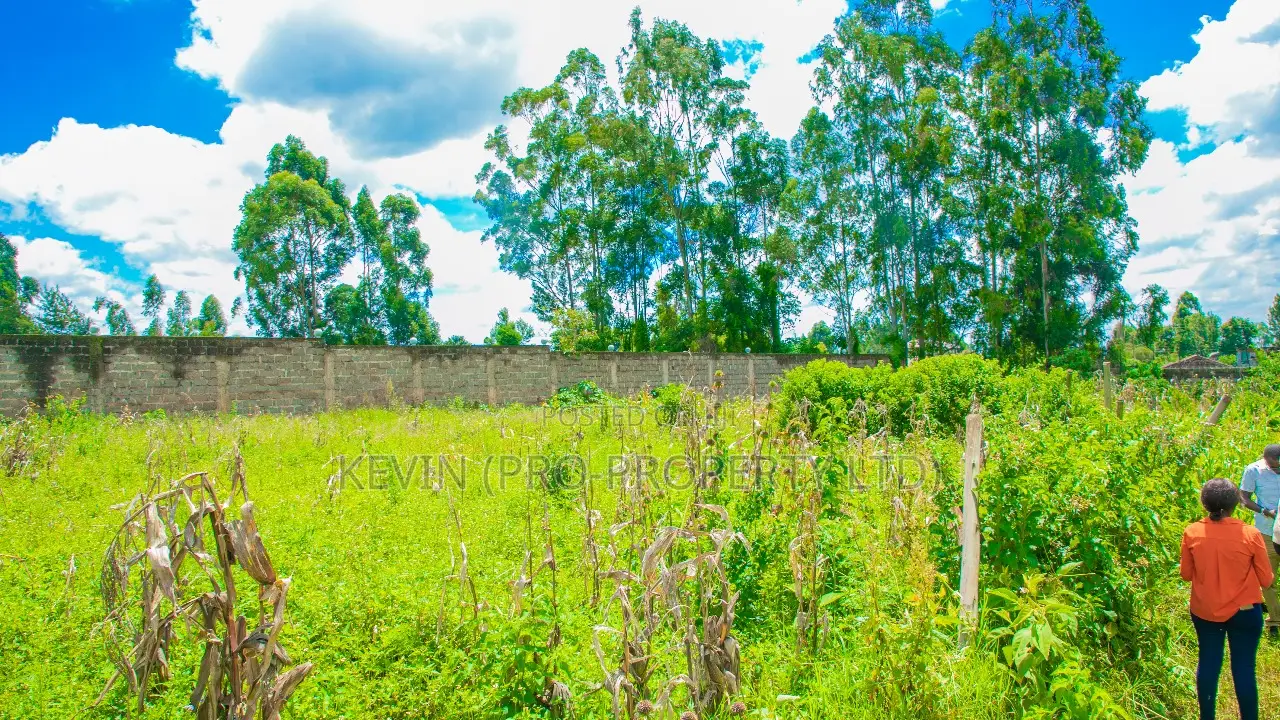 Commercial Land Sale - Sigona, Along Waiyaki Way - Prime Location in Kikuyu