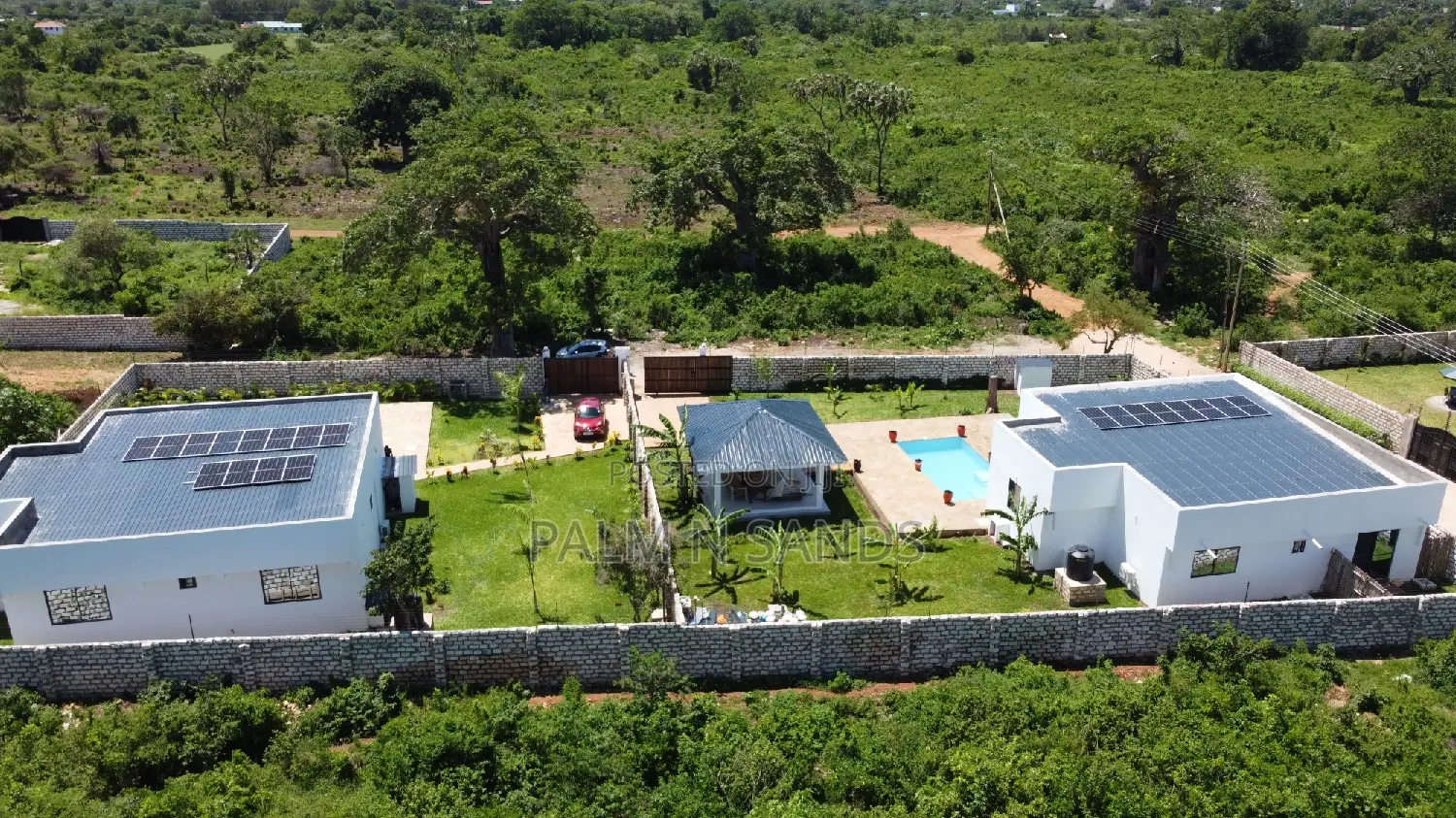 Furnished 3-Bedroom Bungalow in Ukunda, Galu Diani - For Sale in Ukunda