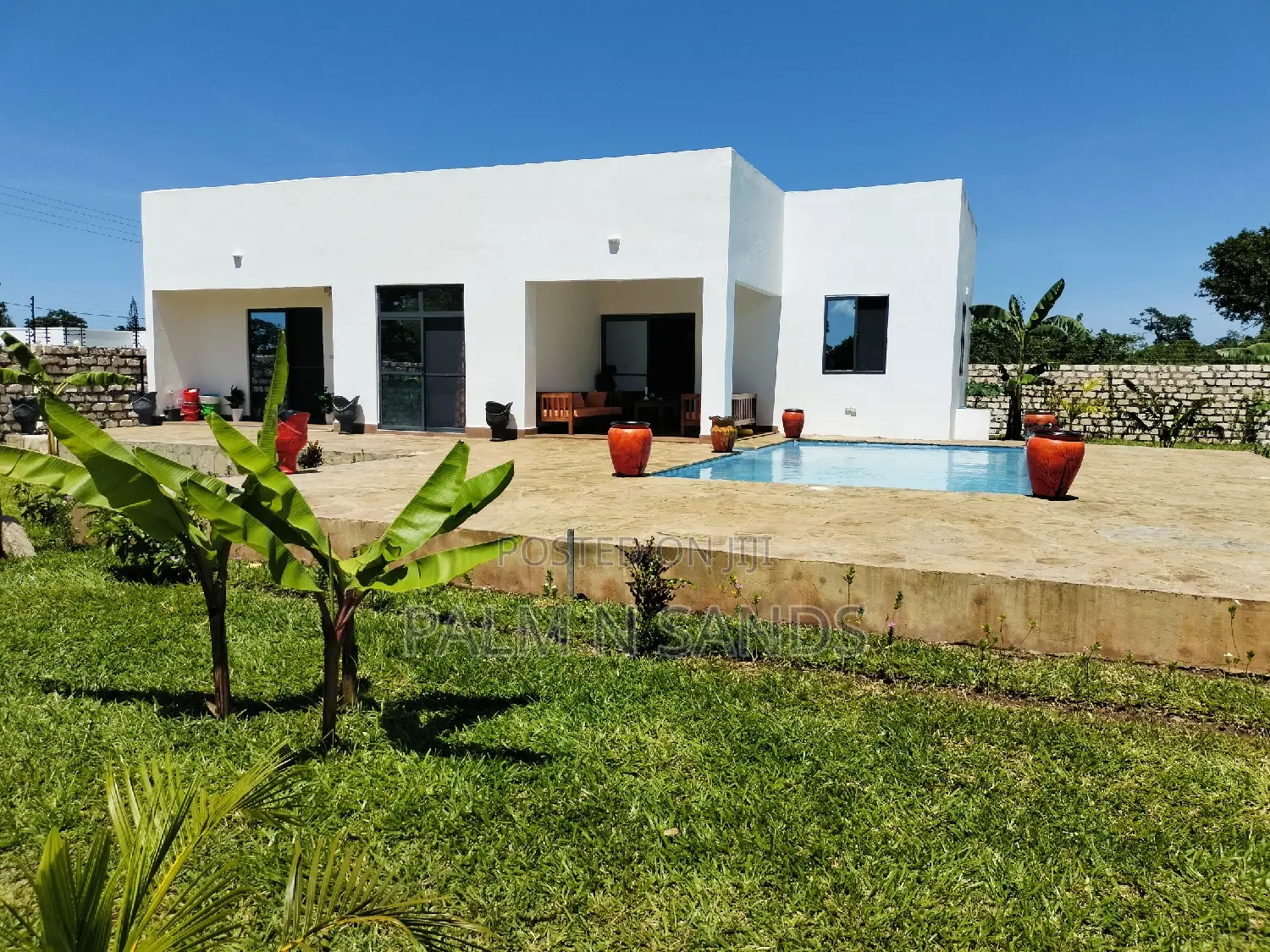 Furnished 3-Bedroom Bungalow in Ukunda, Galu Diani - For Sale in Ukunda