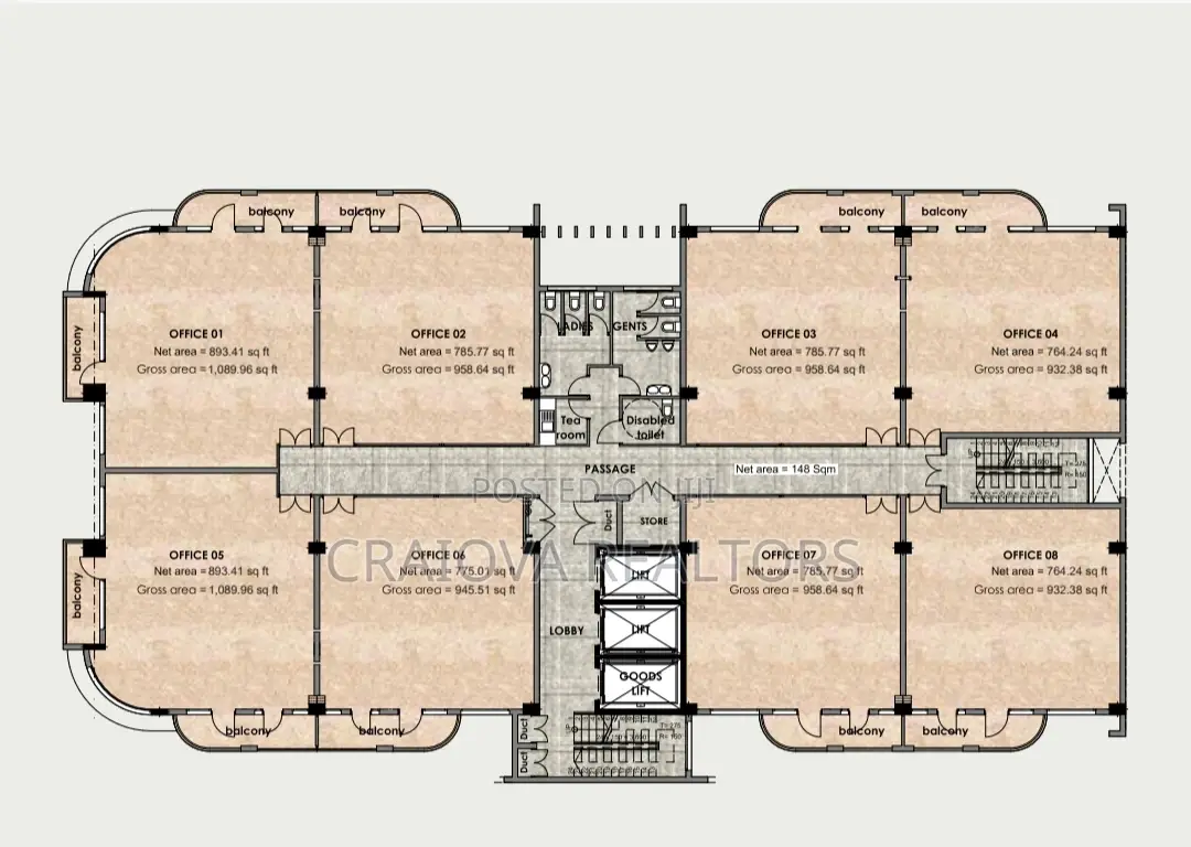 Ultra-Modern Office Block for Rent - Executive Style in Hurlingham
