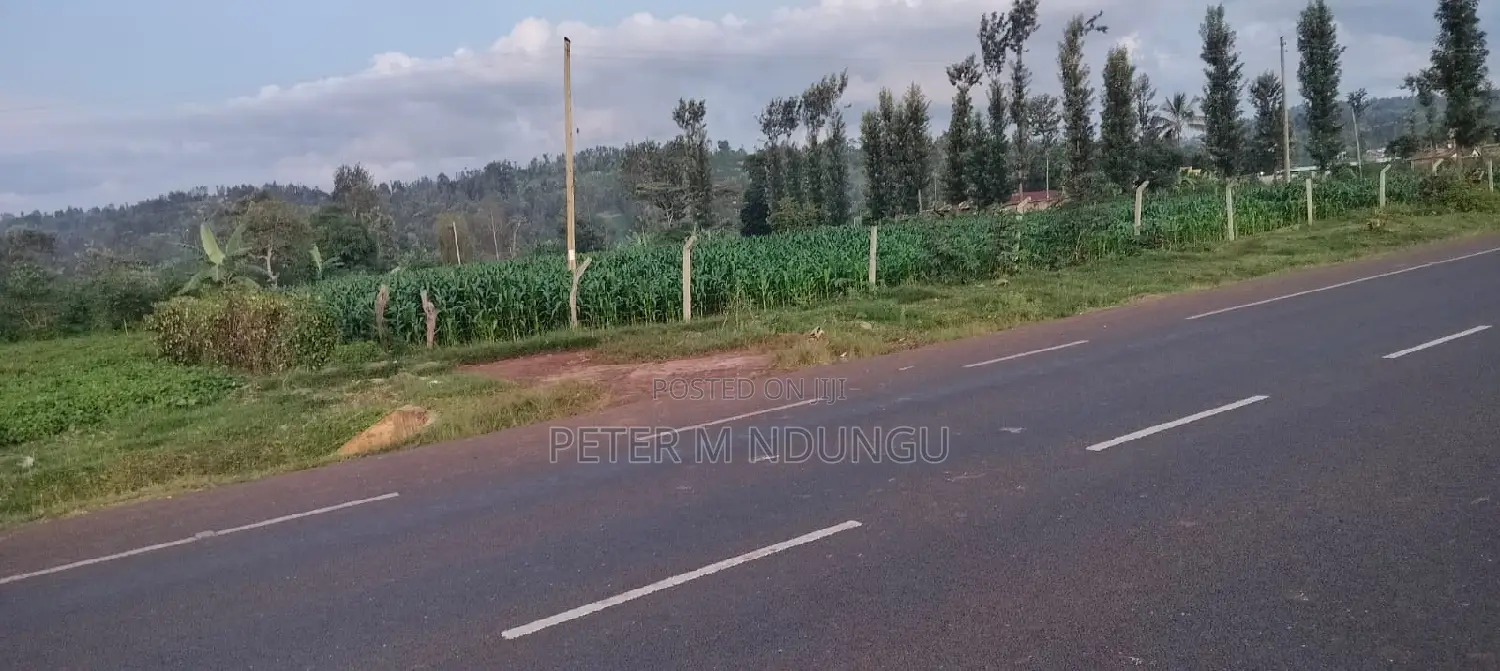 2 Acre Land Parcel Adjoining Sagana-Karatina Expressway in Karatina Town