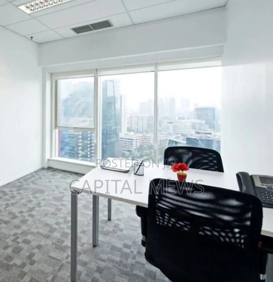 Furnished Office Space with Large Windows: Your Productivity Hub in Nairobi Central