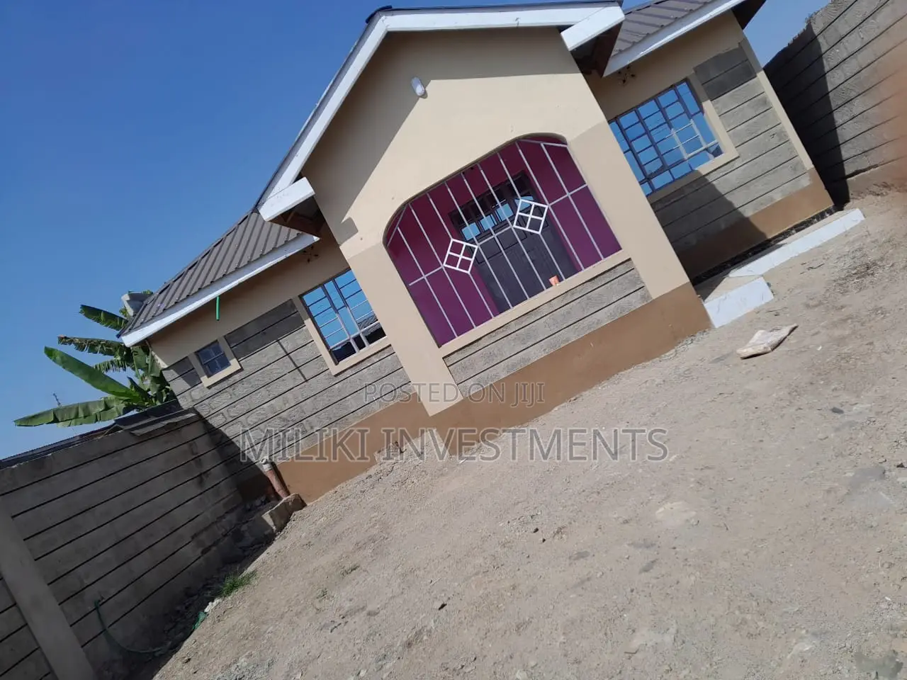 Furnished 3-Bedroom Bungalow in Witethie, Malaba: For Sale in Witethie