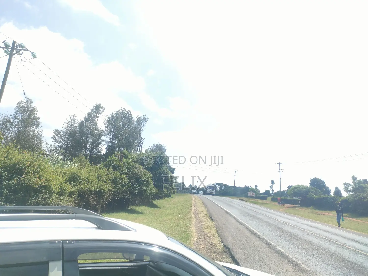 Marua/Chaka Highway 1/2 Acre Land - Nyeri: Touching Tarmac - For Sale in Kiganjo
