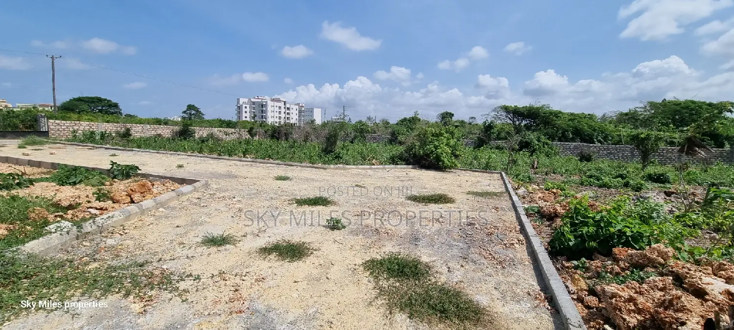 Exclusive 1/4 Plots Near Indian Ocean - Serena Second Row Up for Sale in Shanzu