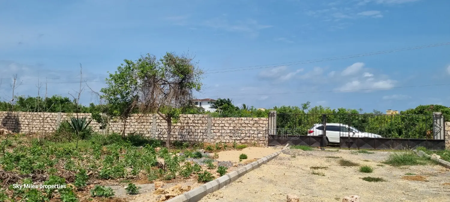 Exclusive 1/4 Plots Near Indian Ocean - Serena Second Row Up for Sale in Shanzu
