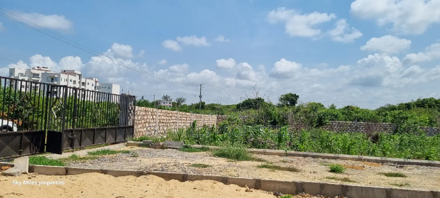 Exclusive 1/4 Plots Near Indian Ocean - Serena Second Row Up for Sale in Shanzu