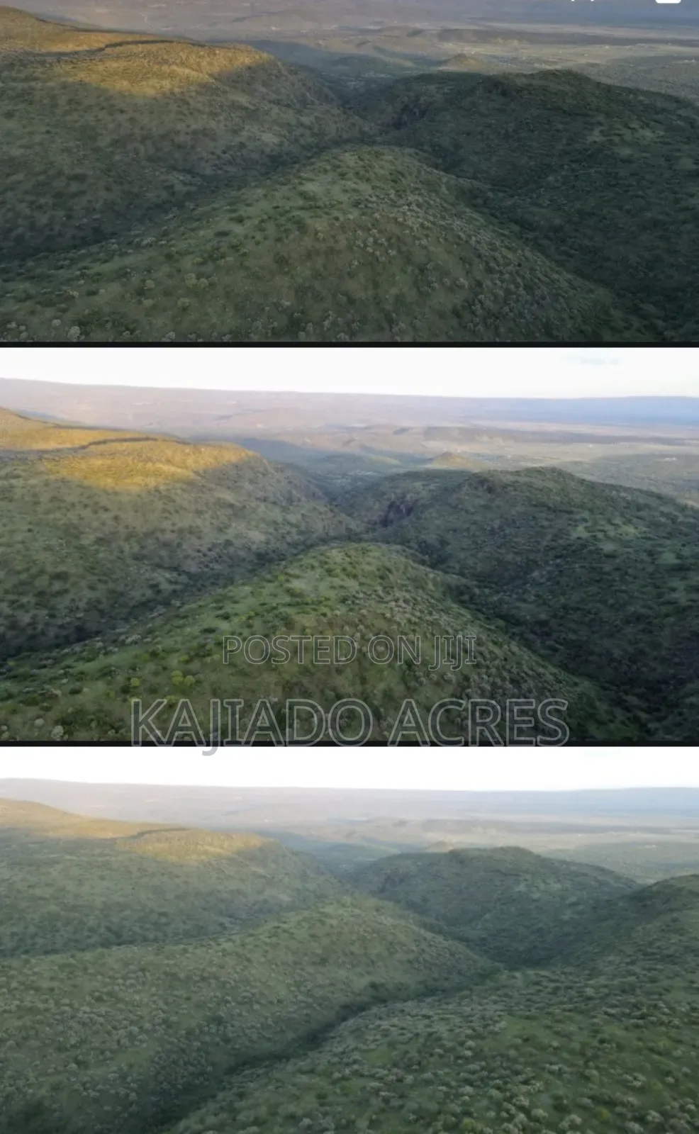 20 Acres on Hill Past Kisamis at Per Acre in Kiserian