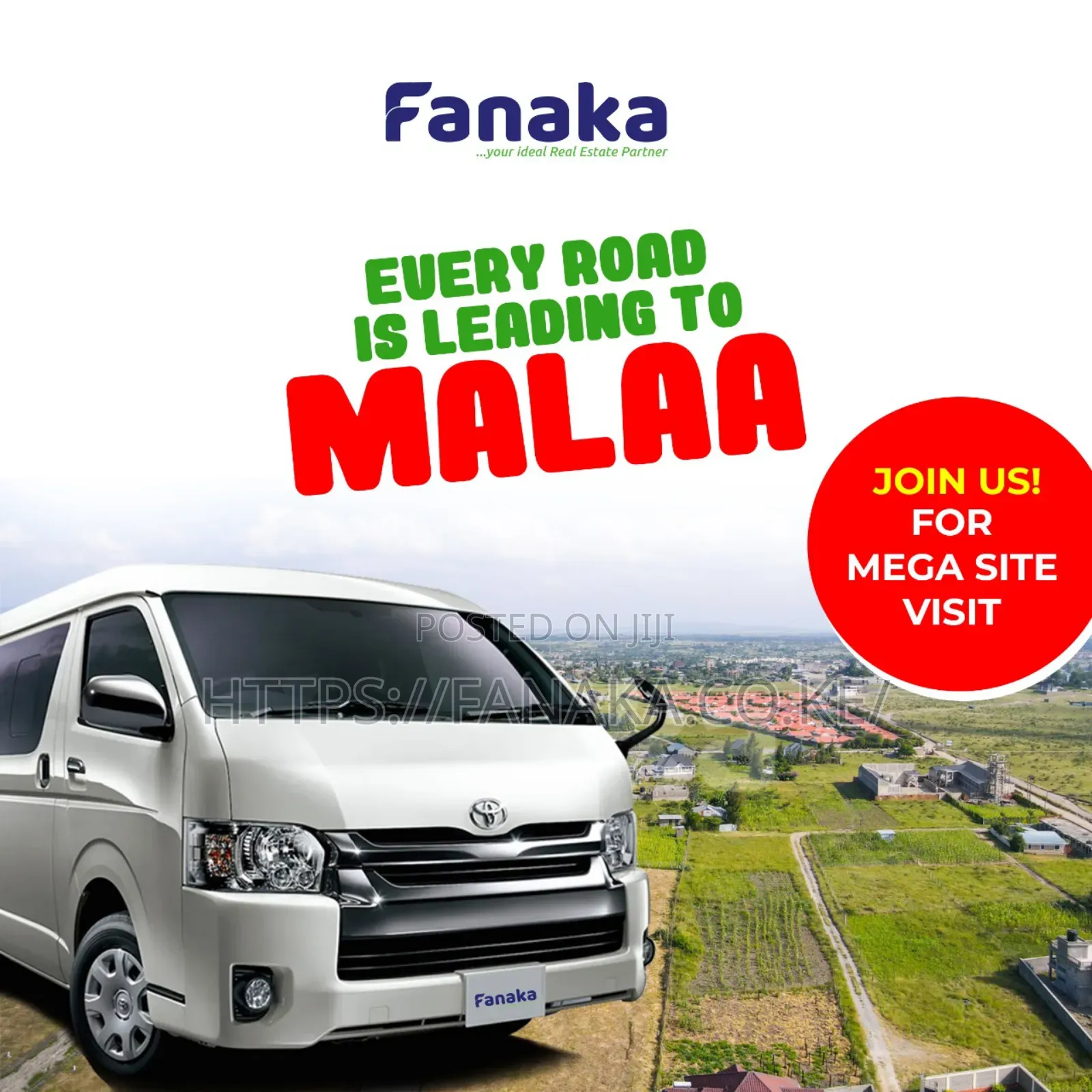 Free Site Visits to the 50*100 Plots in Malaa ^AC in Malaa