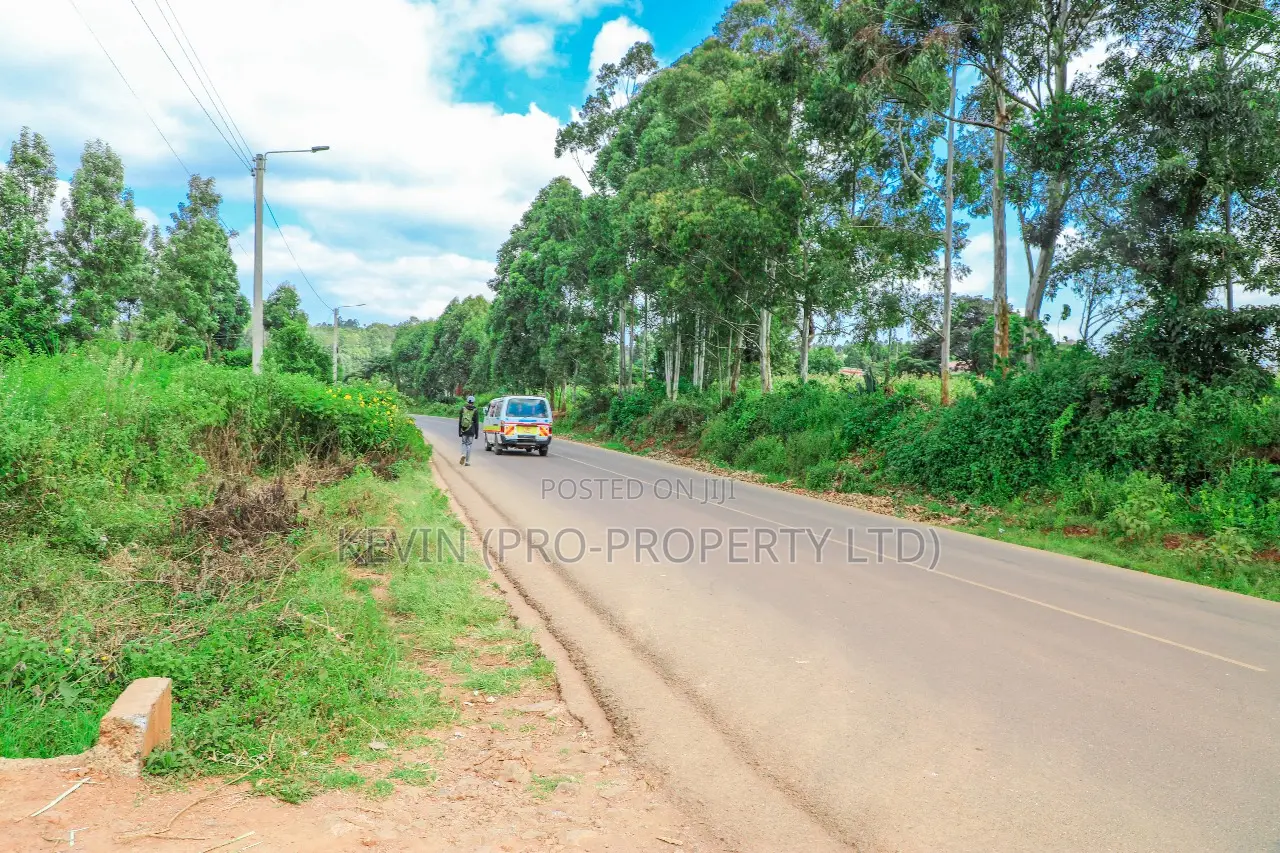 Spacious Residential Plot on Tarmac Road for Sale in Kikuyu in Kikuyu