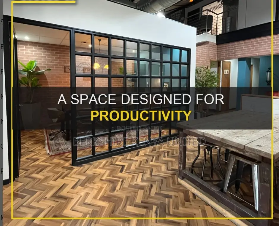 Spacious Workspaces for Well-Employed Professionals in Nairobi Central