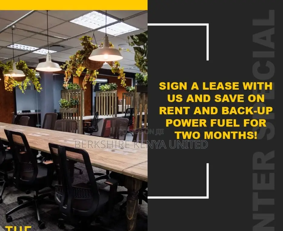 Exclusive Office Space with Free Parking – Perfect for Executives in Nairobi Central