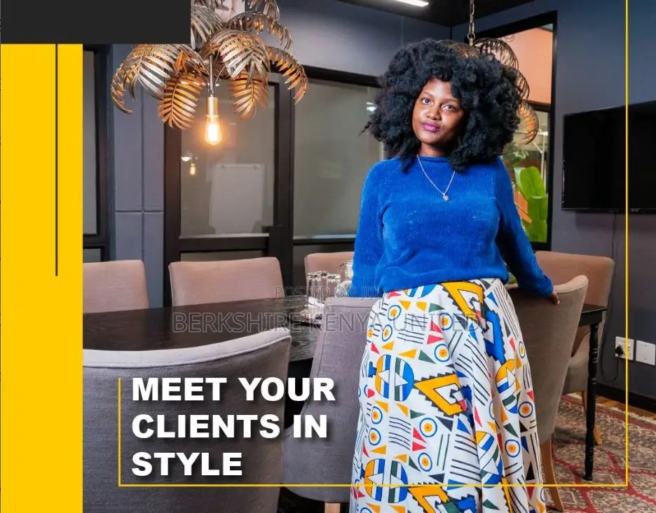 Private Office with Store Room: Neat & Modern Workspace in Nairobi Central