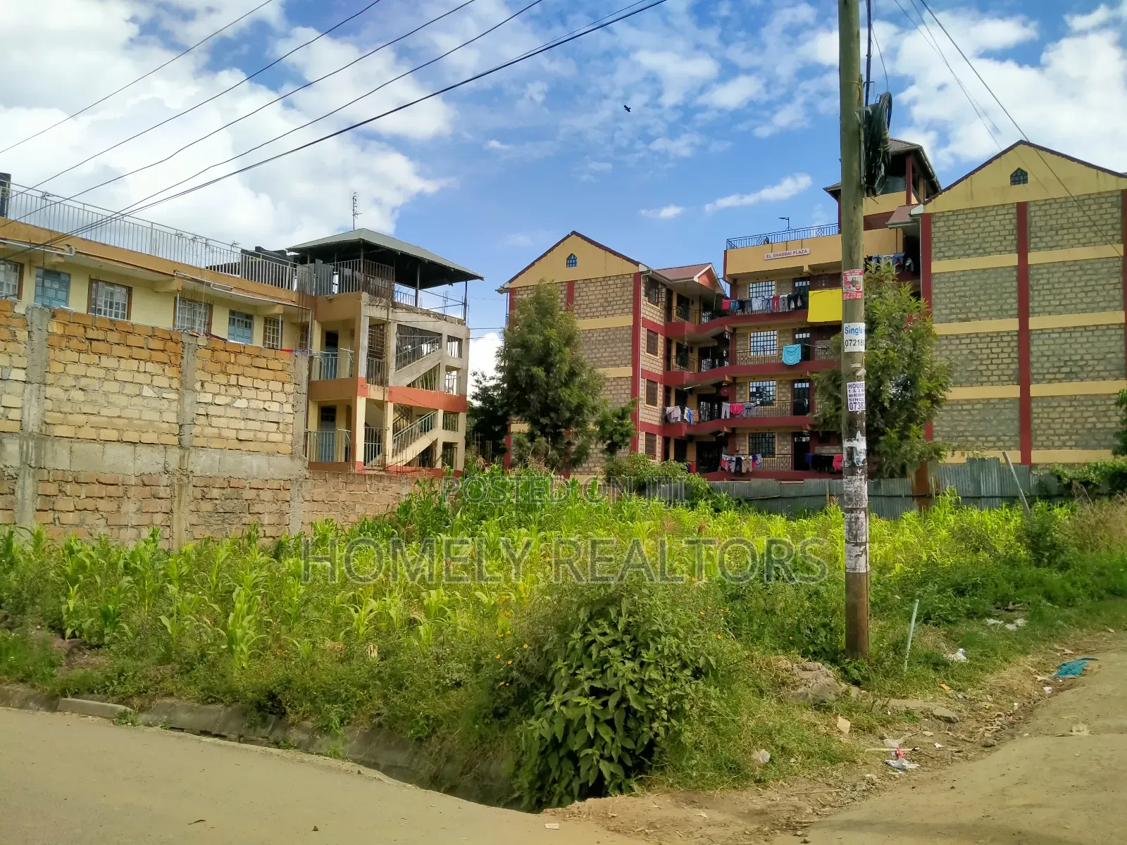 Kiserian Commercial Land - Eighth Acre Plot with Tarmac Frontage Available in Kiserian