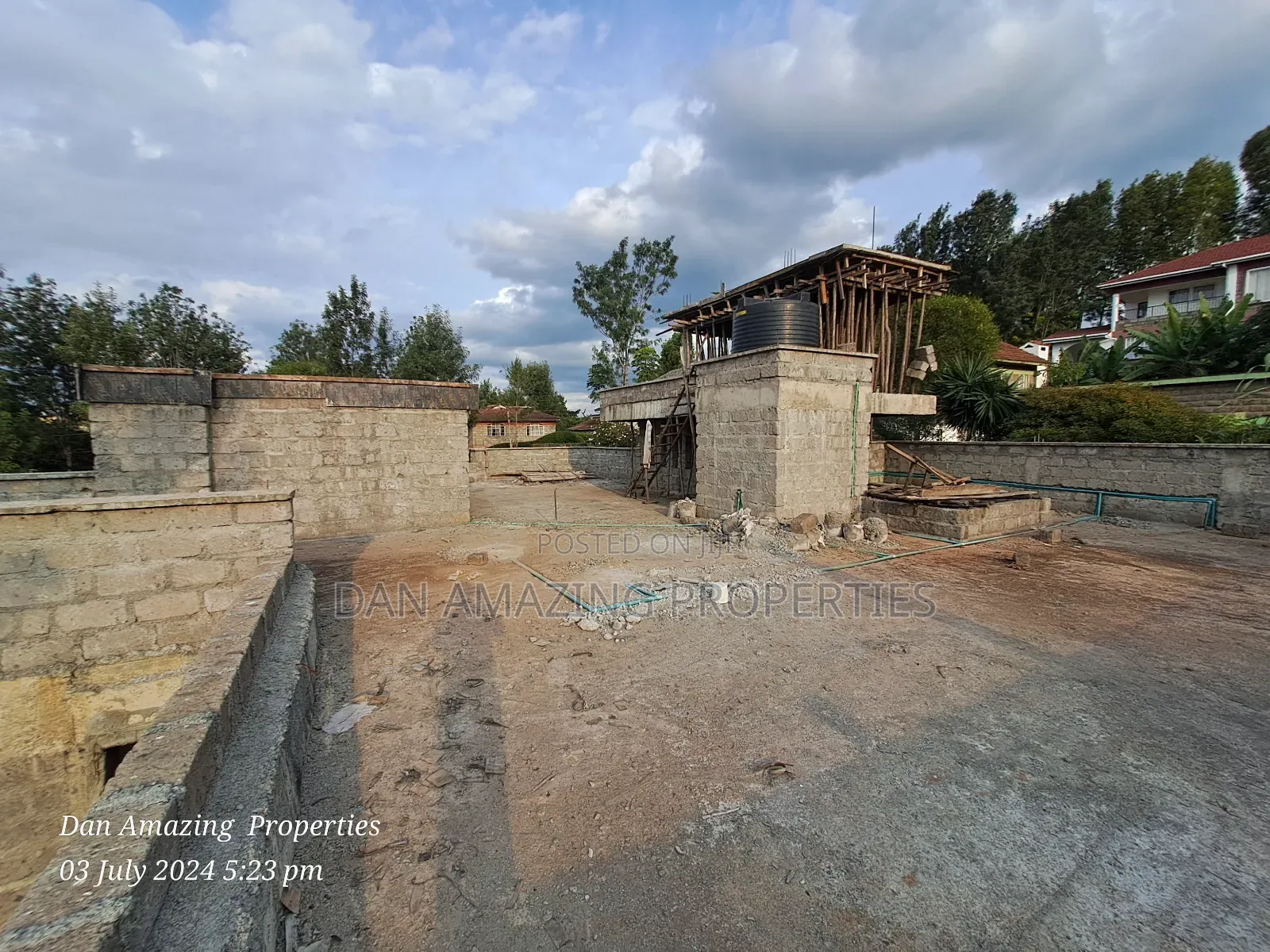 Half-acre Ngong On bungalow: 4 bedrooms, located in Ole Polos for sale in Ole Polos