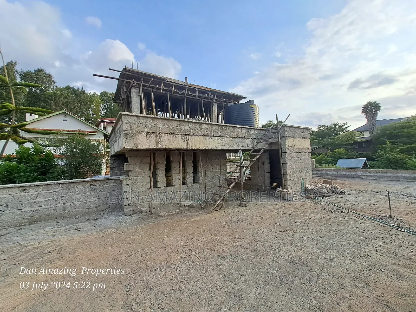 Half-acre Ngong On bungalow: 4 bedrooms, located in Ole Polos for sale in Ole Polos