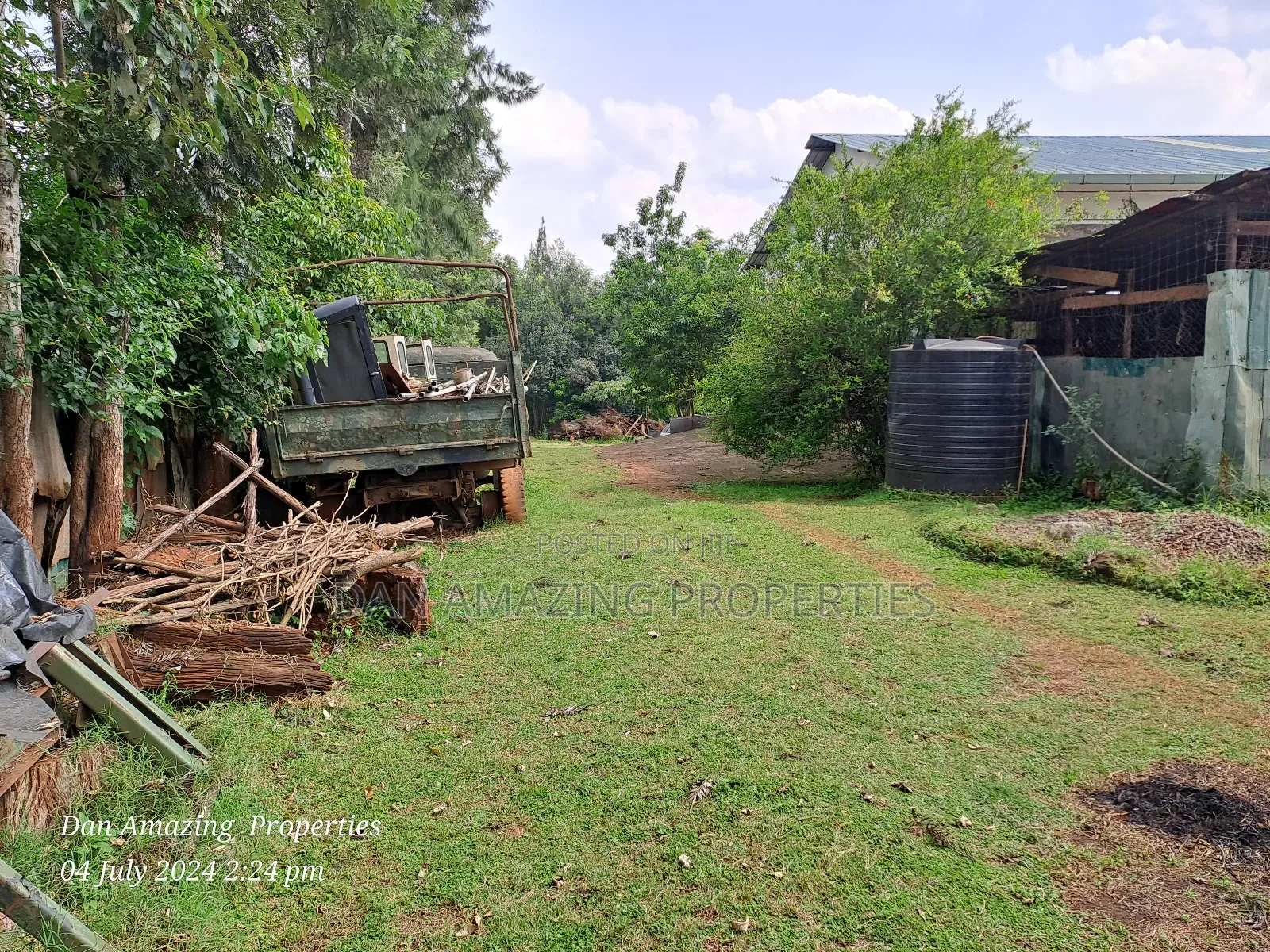 Warehouse-Equipped 3.5-Acre Farmland for Sale in Karen End in Ngong