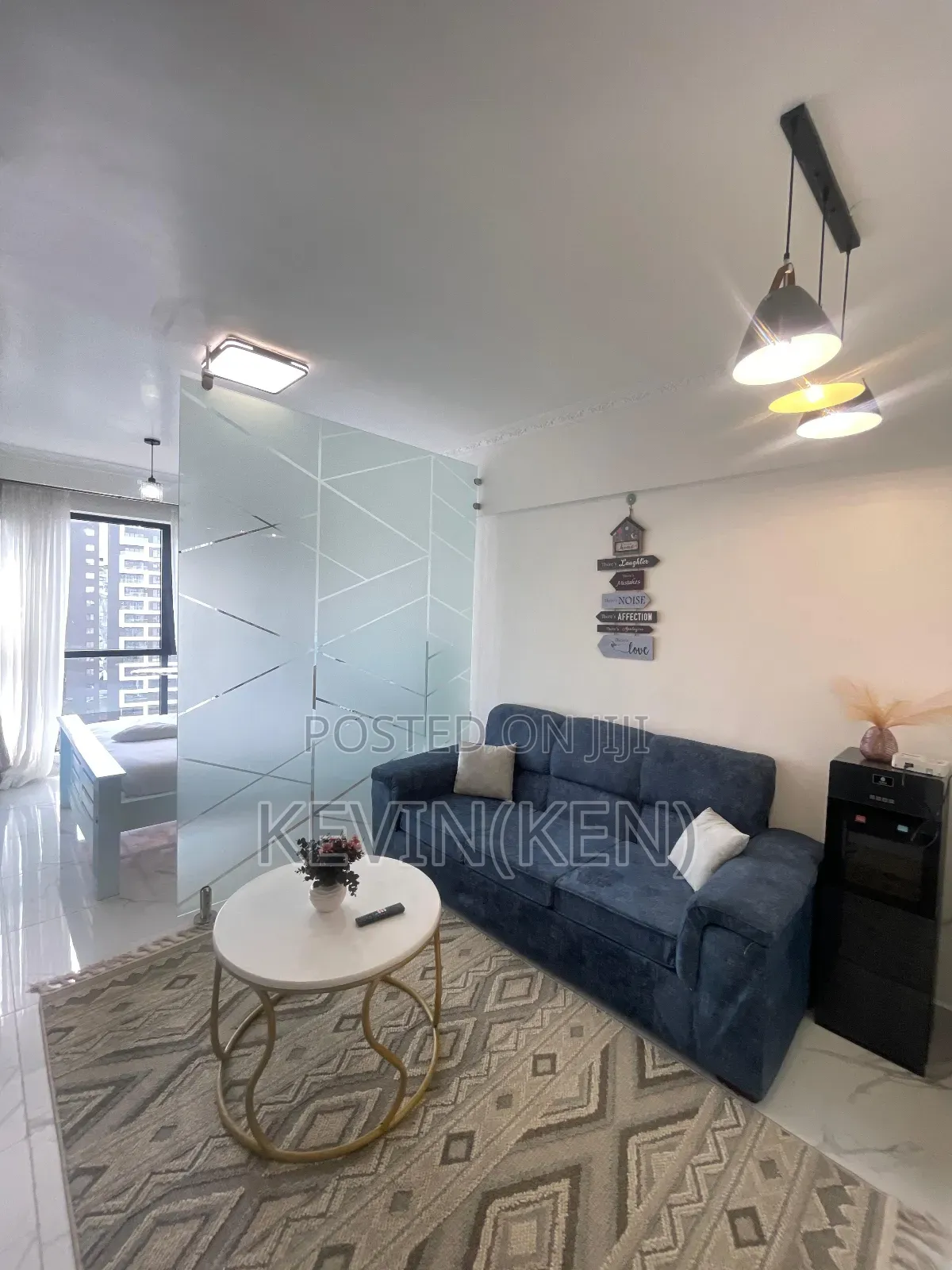 Studio Condo with Partitions for Rent in Kilimani in Kilimani