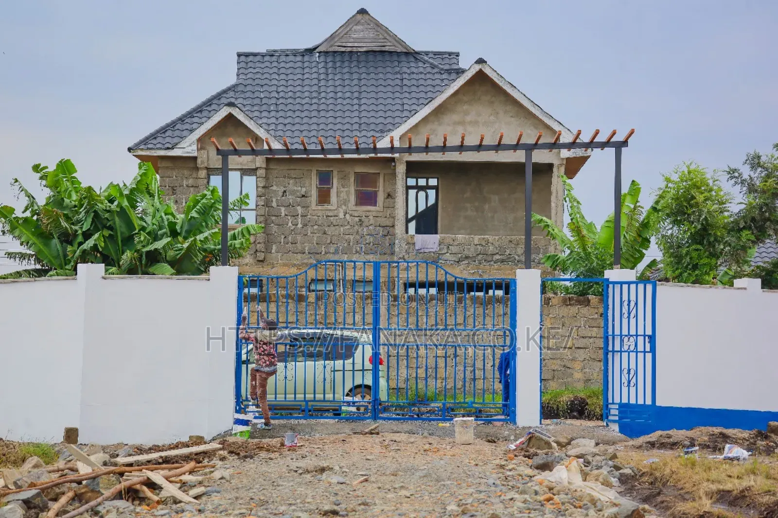 100 Meters From Tarmac Plots in Katani Ww^ in Katani