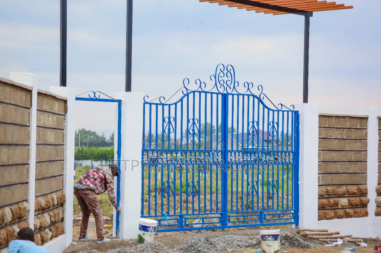 100 Meters From Tarmac Plots in Katani Ww^ in Katani