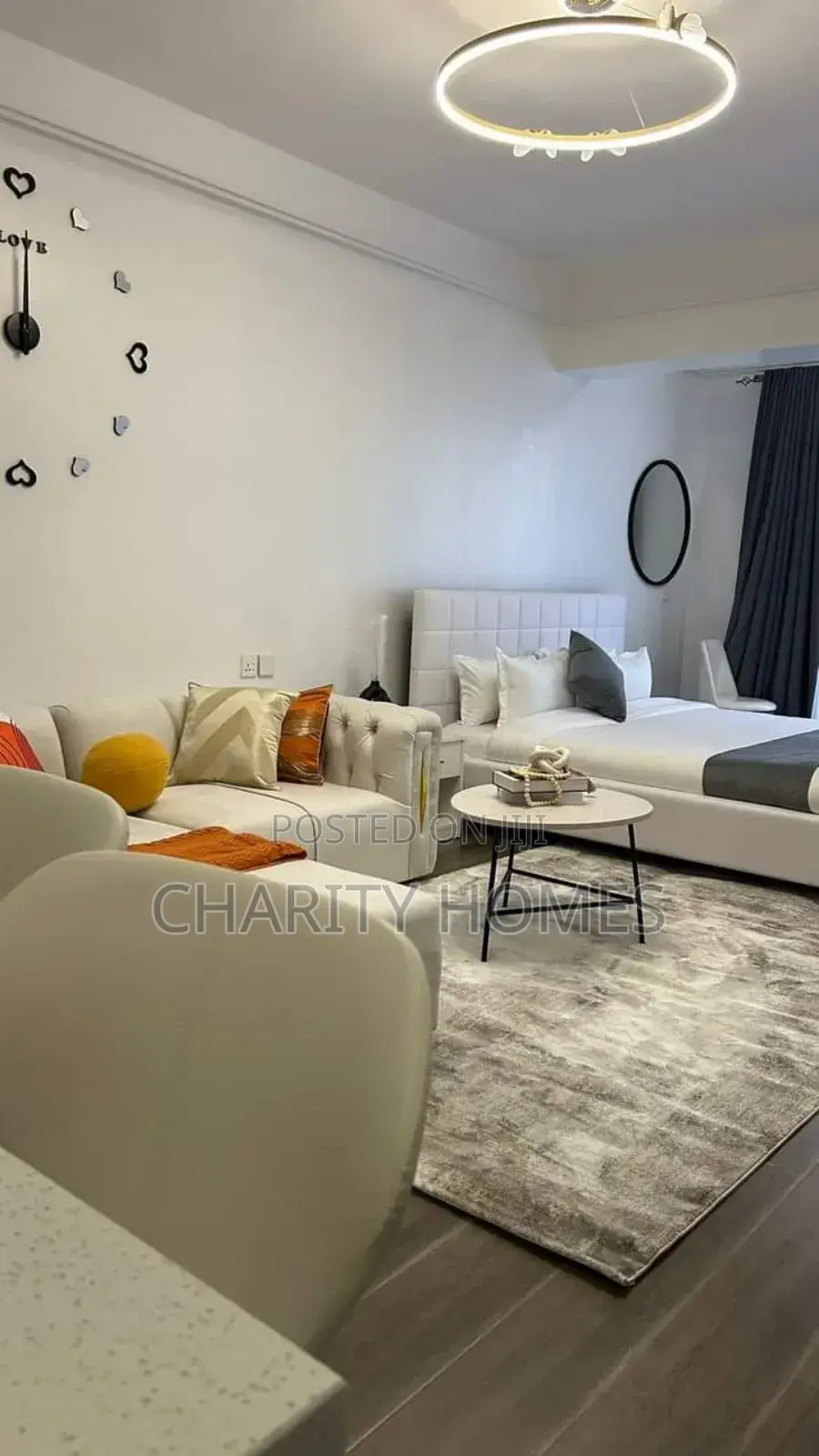 Cozy Studio South B Airbnb Getaway in Ruaka