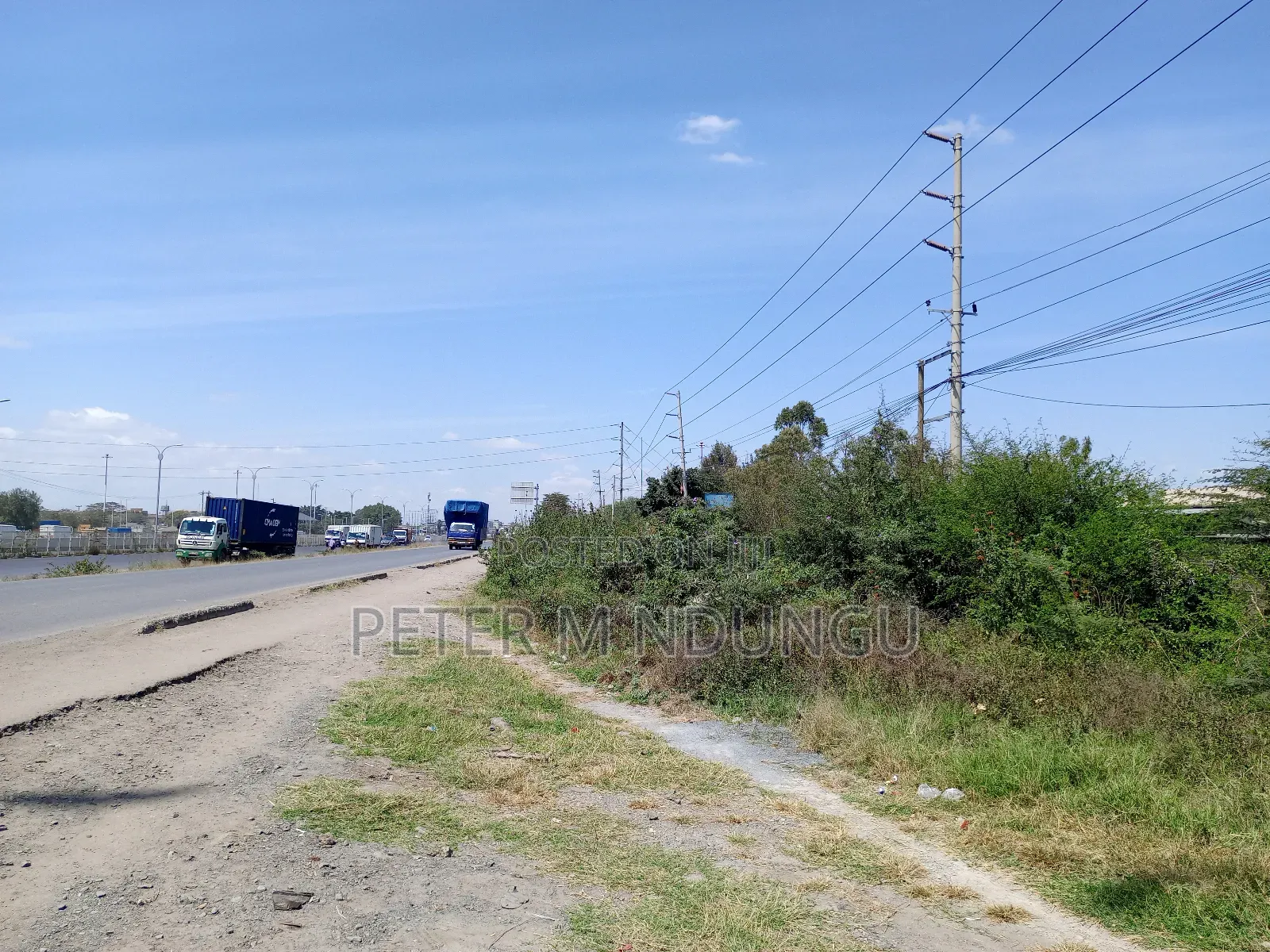 22.6-acre Plot for Sale Along Mombasa Road, Prime Location in Mlolongo