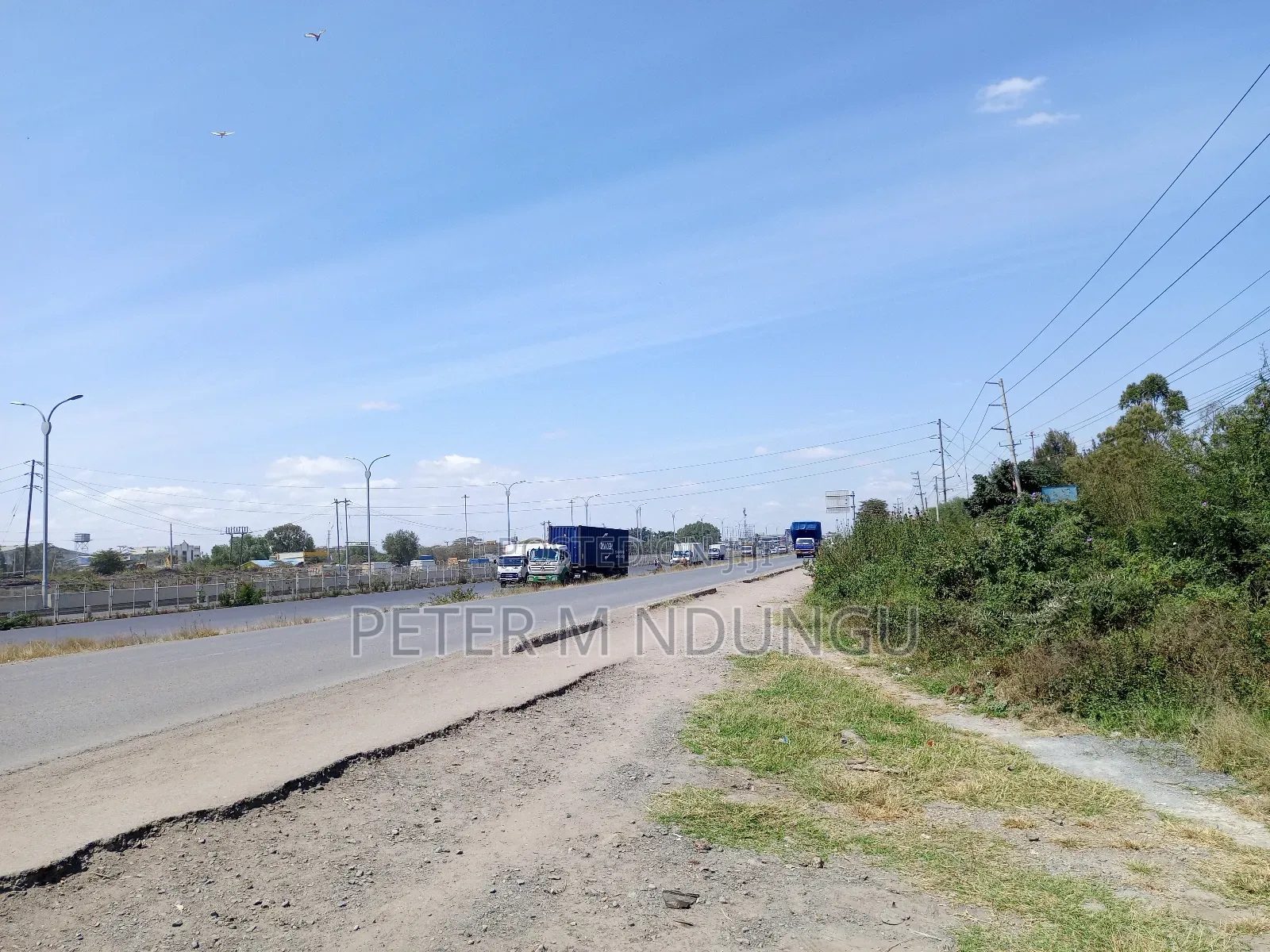 22.6-acre Plot for Sale Along Mombasa Road, Prime Location in Mlolongo