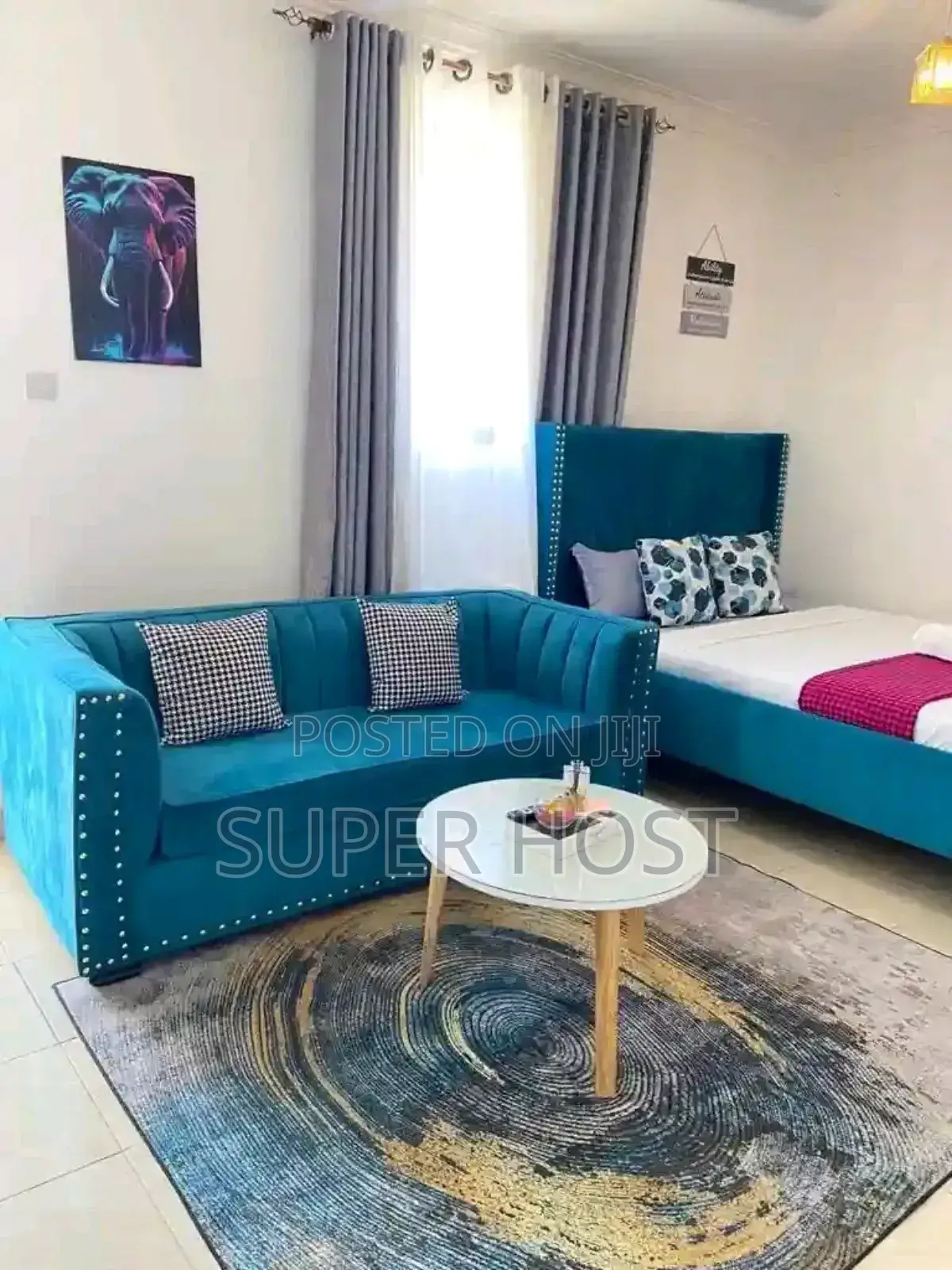 Stylish South B Airbnb Studio Flat in Ruaka