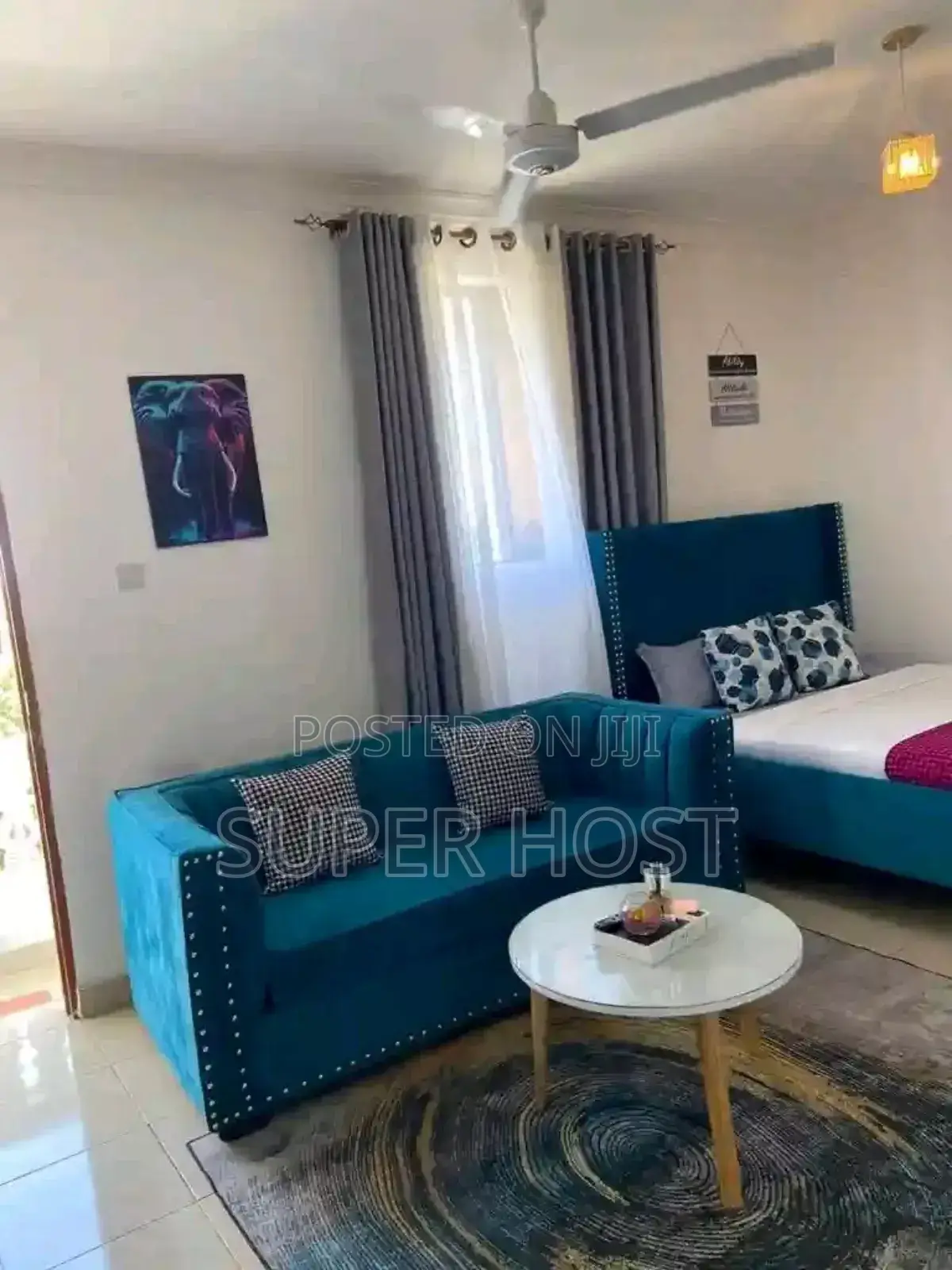 Stylish South B Airbnb Studio Flat in Ruaka