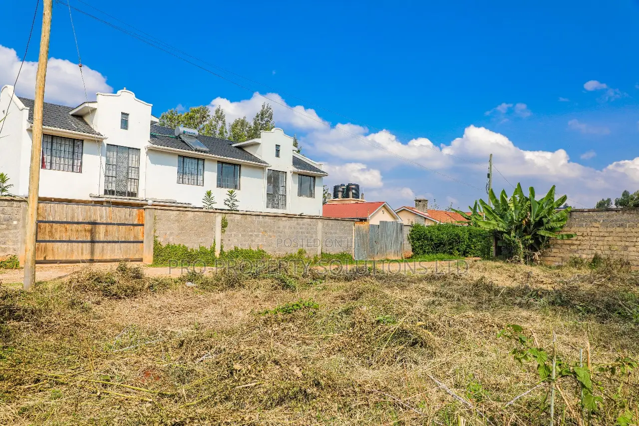 Prime Commercial Plot for Sale in Kikuyu, Thogoto. in Kikuyu