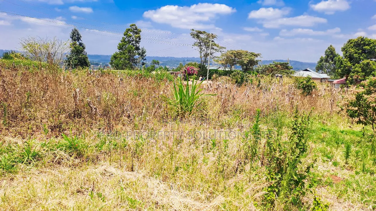 Prime Residential Plot for Sale in Kikuyu, Kamangu in Kikuyu