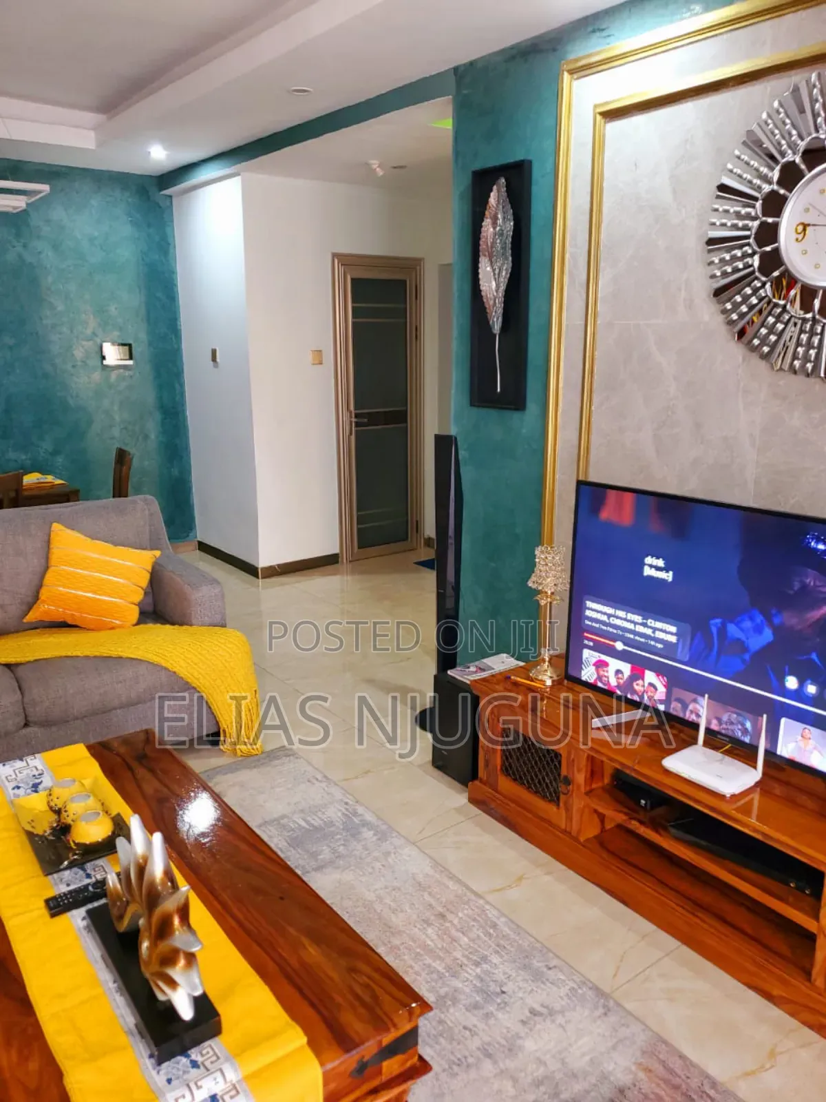Airbnb 3bedroomed-Jogoo Road =Buruburu Rent 3,500/= Per Day in BuruBuru