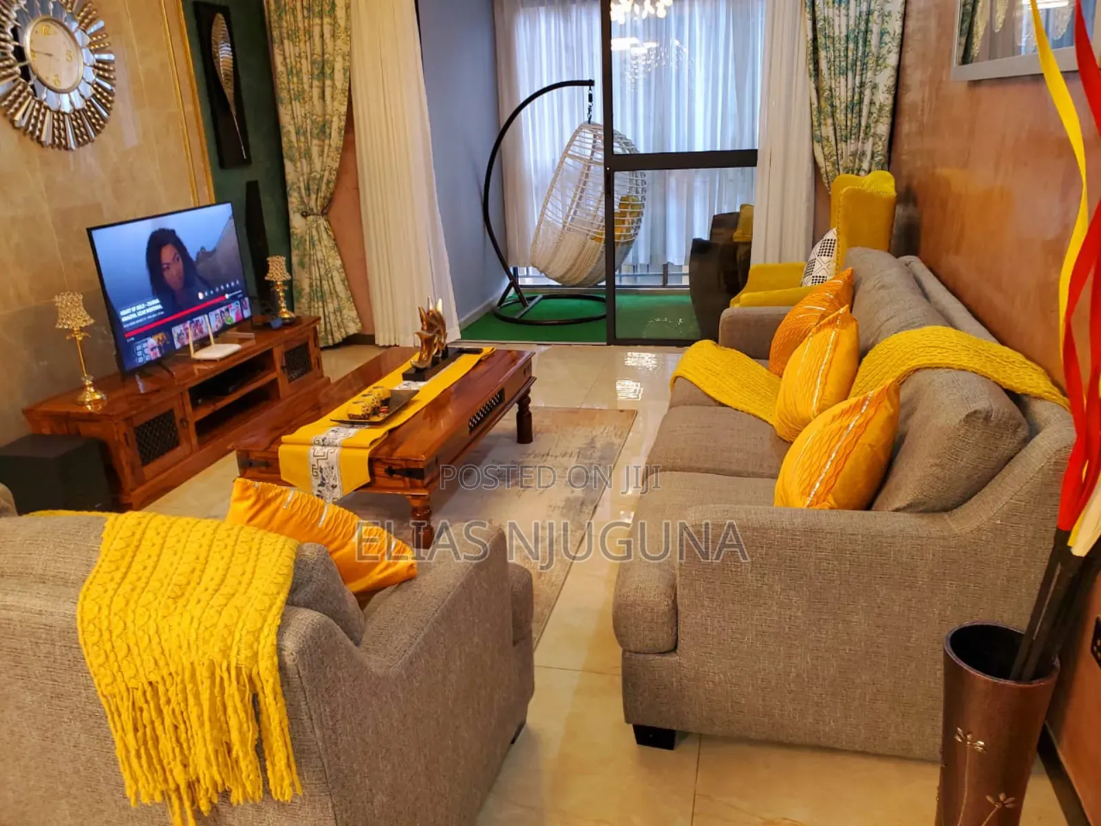 Airbnb 3bedroomed-Jogoo Road =Buruburu Rent 3,500/= Per Day in BuruBuru