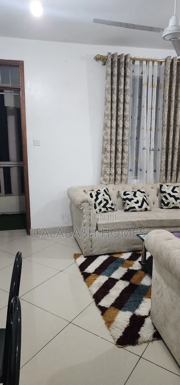 Jocham Hospital Proximity: Sea View 1-Bedroom Apartment in Nyali West in Nyali