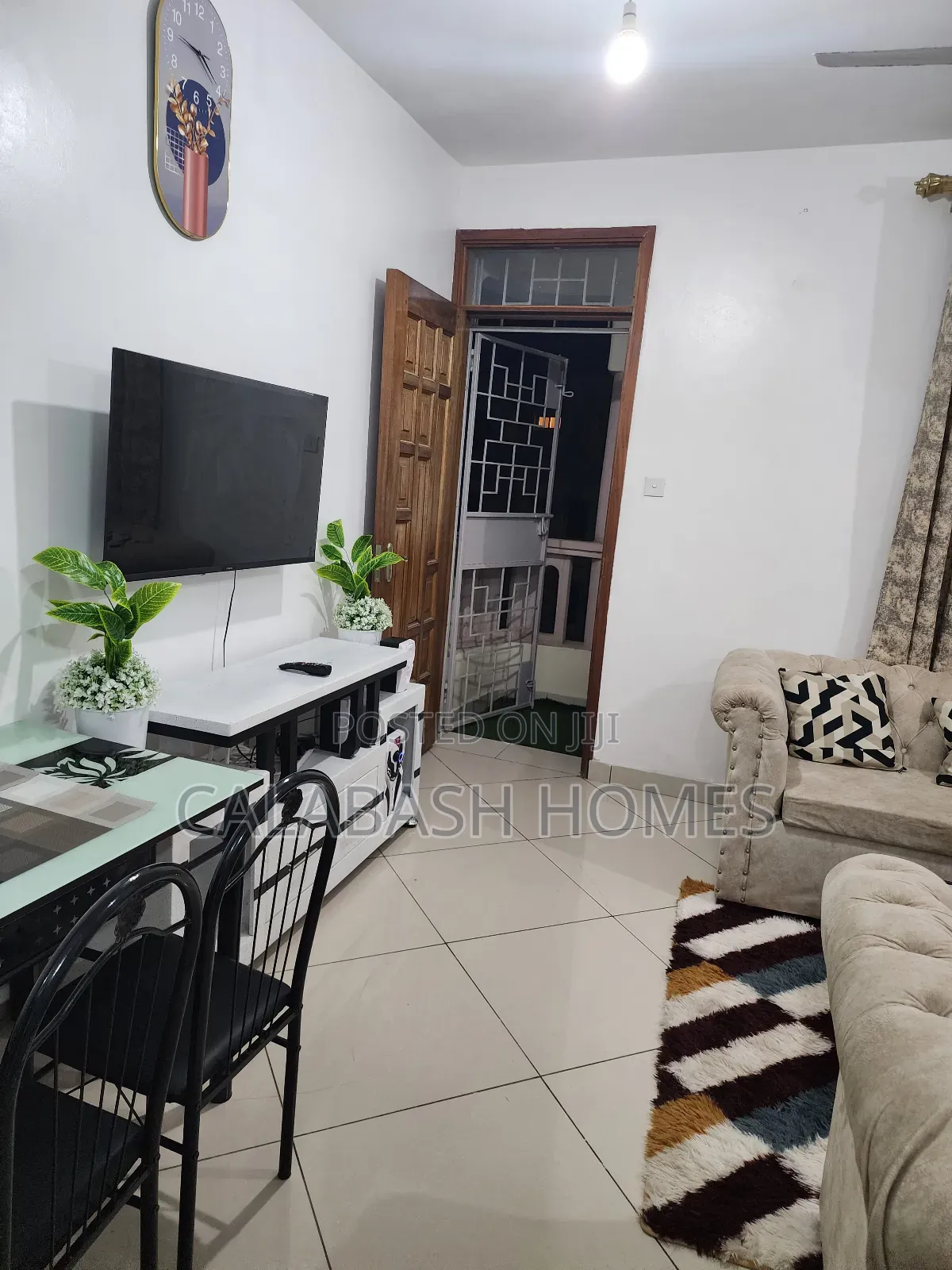 Jocham Hospital Proximity: Sea View 1-Bedroom Apartment in Nyali West in Nyali