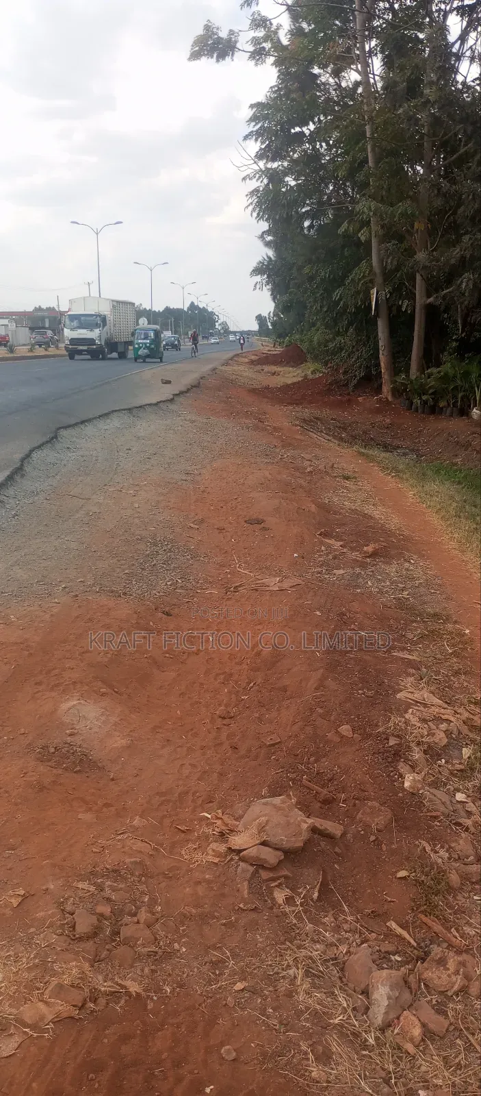Prime Land Touching Eastern Bypass for Sale in Kamakis