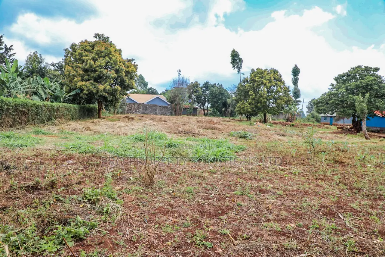 Prime 1/2 - Acre Commercial Plot for Sale in Kikuyu, Gitaru in Kikuyu