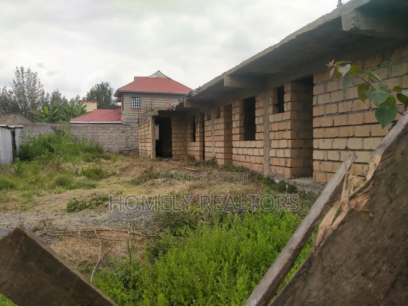 8th-Acre Plot With Incomplete Rental Flats in Matasia Ngong in Matasia