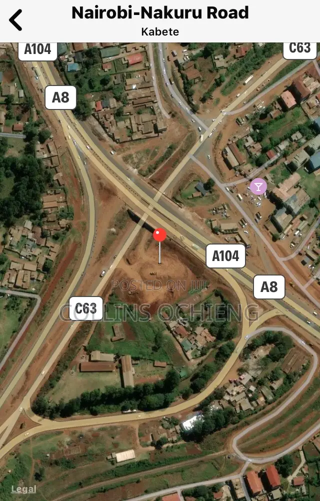 Ideal Land for Petrol Station for Sale- Kikuyu Town in Kikuyu
