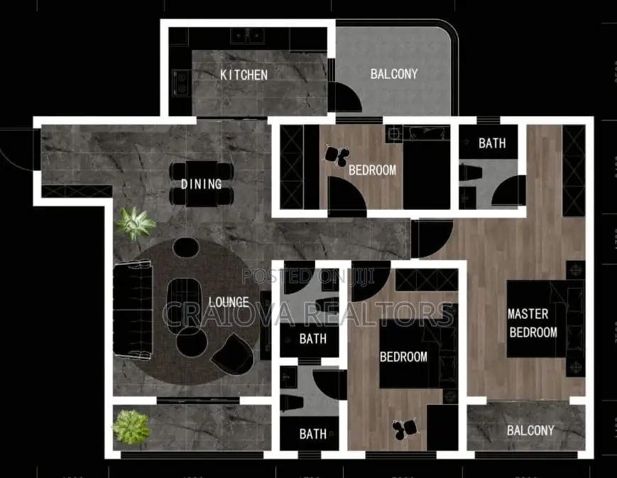 1bdrm Apartment in Oak West, Westlands for sale in Westlands