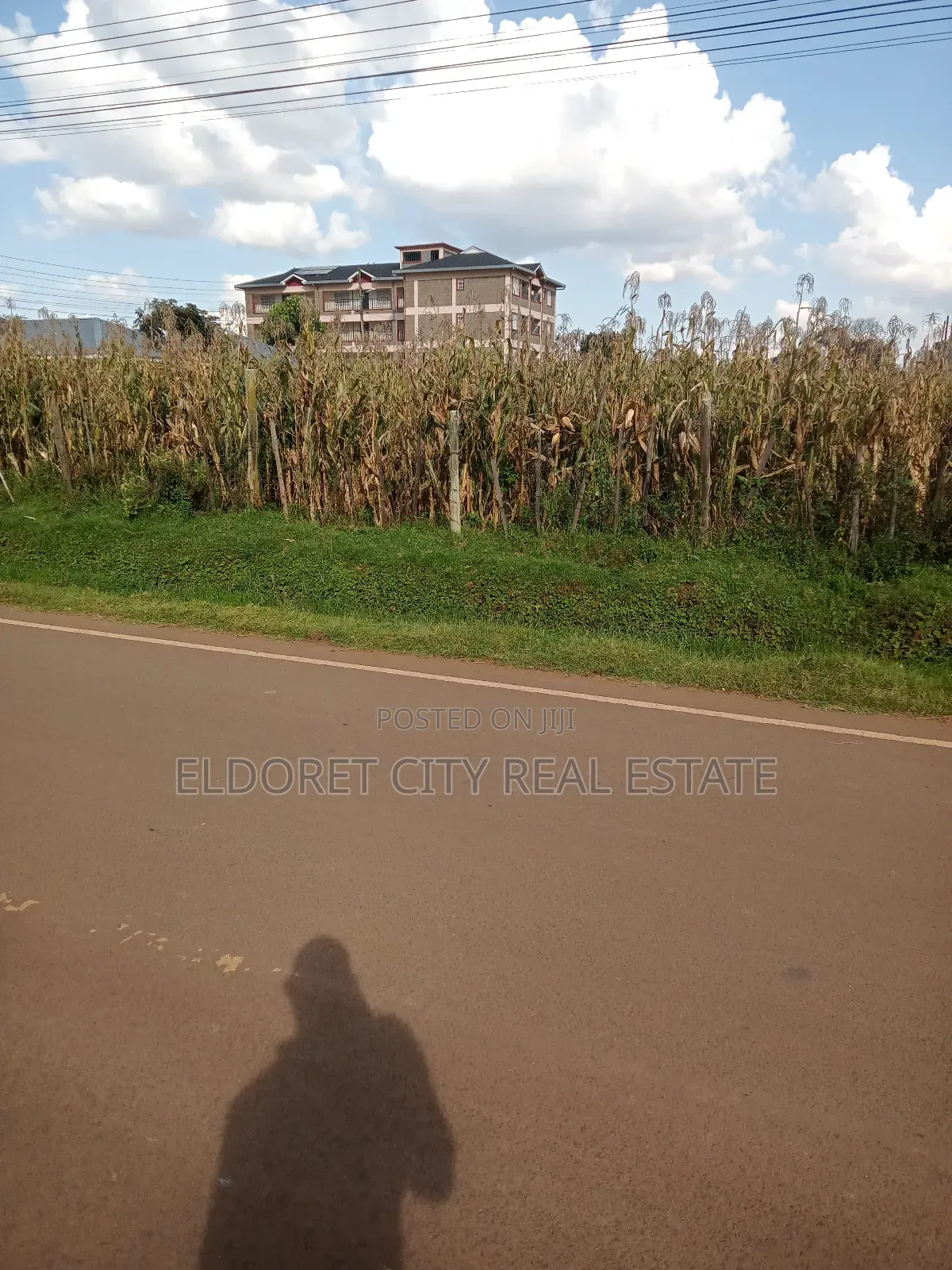 1/4 Plot Annex Mti Moja Touching Feeder Tarmac in Kapsuswa