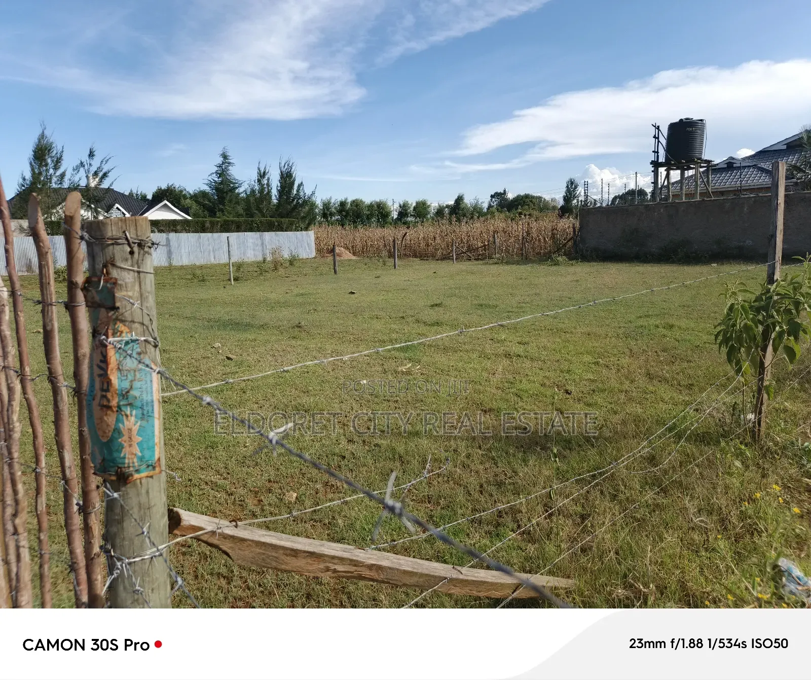 1/8 Plot Kipkorgot Ideal for Residential in Eldoret West