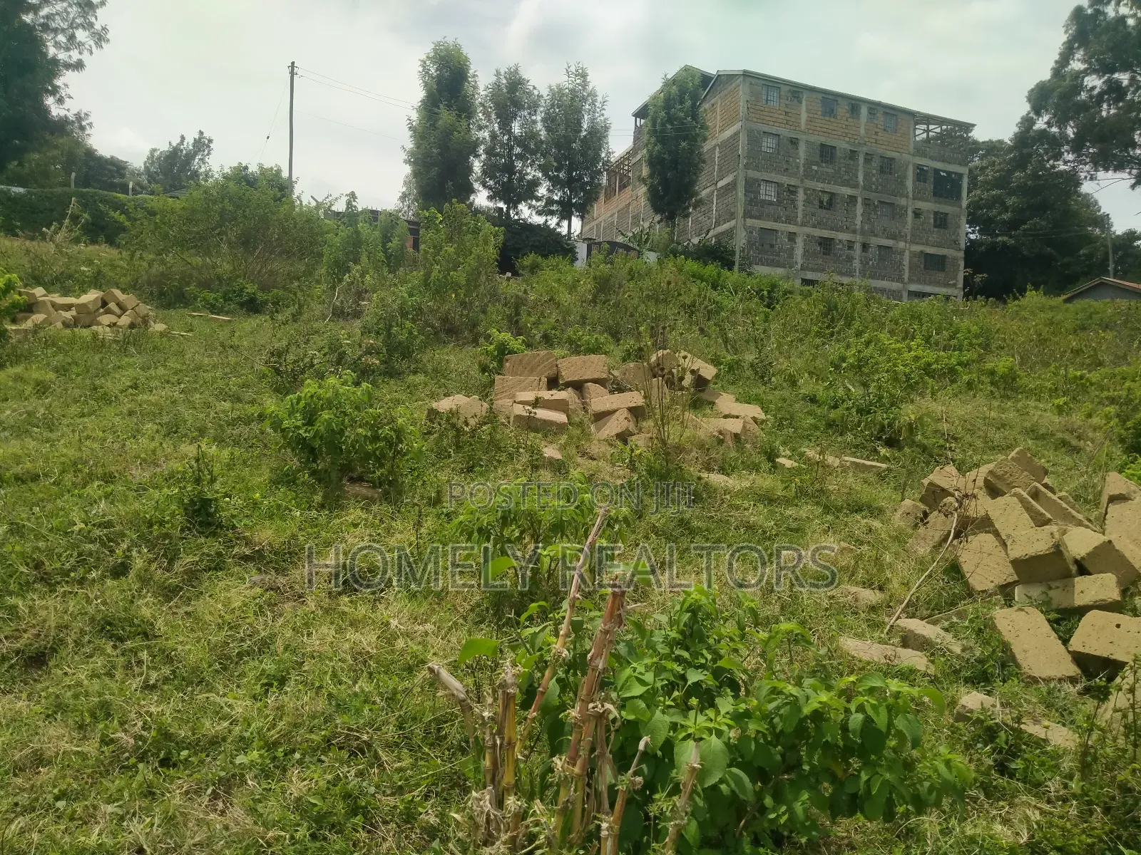 Eighth Acre Plot in Ngong, Vet. Has a Nice View and Red Soil in Ngong