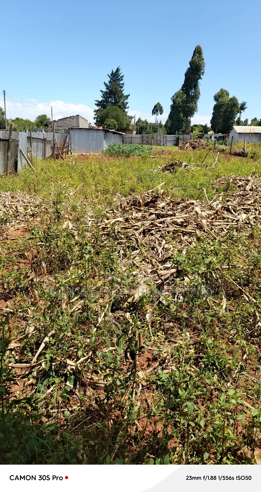 1/4 Plot Kimumu Chebarus With Title in Eldoret West