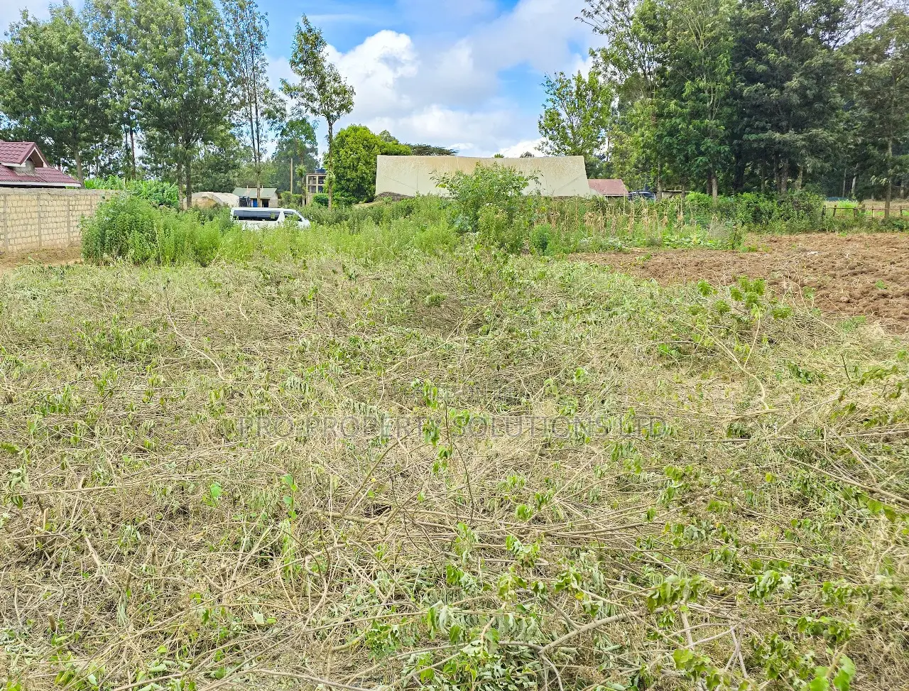 Prime Residential Plot for Sale in Kikuyu, Lusigetti. in Kikuyu